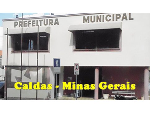 Prefeitura municipal de Caldas Minas Gerais Brasil