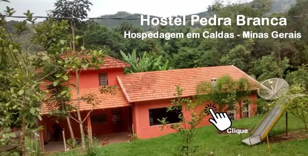 Hospedagem em Caldas Hostel Pedra Branca